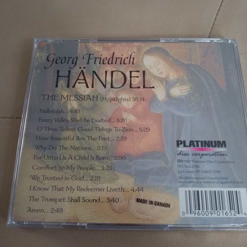 Handel Messiah Highlights - Picture 3 of 3